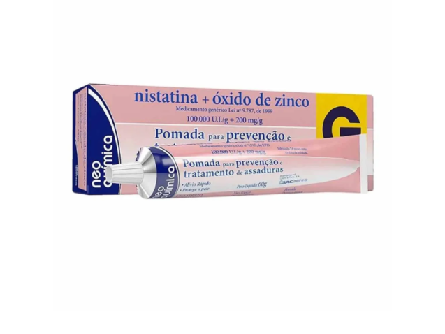 Nistatina+óxido de zinco