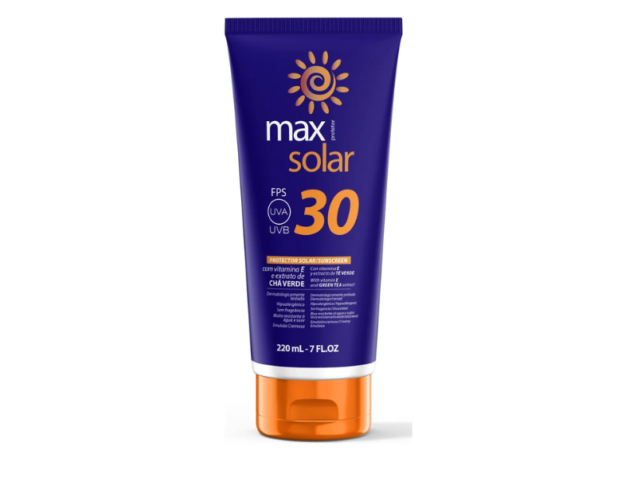 Protetor solar fps 30 max solar